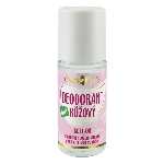 Purity Vision Růžový deodorant roll on BIO 50 ml