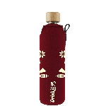 Drink it Skleněná láhev s neoprénovým obalem Norek 350ml