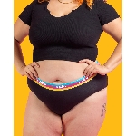 FLO Menstruační kalhotky černé 2XL