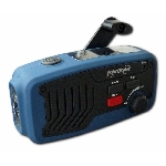POWERplus Solární rádio s dynamem a LED světlem Panther 5v1