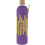 Drink it Skleněná láhev s neoprénovým obalem Xylofonka 500ml