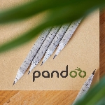 Pandoo grafitová tužka ze starých novin 12 ks