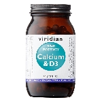 Viridian High Potency Calcium a D3 Vápník s vitamínem D3 90 kapslí