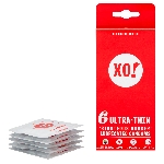 XO Kondom z přírodního latexu Ultra thin 6 ks