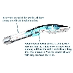 Úsporná sprcha Aguaflux Luxury Air 8l chrom ruční