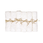 Pandoo Bambusová žínka 25 x 25 cm sada 6 ks