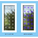 UV samolepky listy lípy