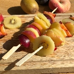 Pandoo Bambusové grilovací jehly na špíz široké 30 ks