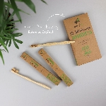 Pandoo Bambusový kartáček Medium Soft sada 4 ks