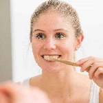 Pandoo Bambusový kartáček Medium Soft sada 4 ks