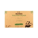 Pandoo Jednorázové bambusové kapesníky 3 vrstvé balení 100 ks