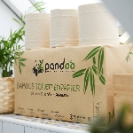 Pandoo Bambusový toaletní papír 3 vrstvý balení 8 ks