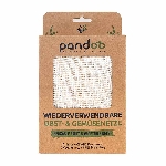 Pandoo Síťový sáček z bio bavlny na ovoce, zeleninu a chleba set 7 ks