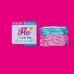 FLO Ultra tenké menstruační vložky z bio bambusu s křidélky mix 10 ks denních a 5 ks nočních