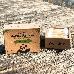 Pandoo Bambusové vatové tyčinky do uší s bio bavlnou 200 ks