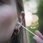 Pandoo Bambusové vatové tyčinky do uší s bio bavlnou 200 ks