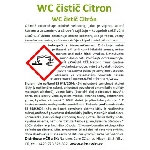 AlmaWin WC čistič Citron 750 ml