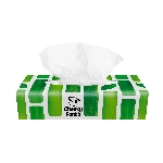 The Cheeky Panda Jednorázové bambusové kapesníky bílé 3 vrstvé balení 80 ks