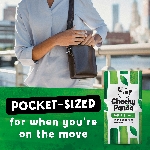 The Cheeky Panda Jednorázové kapesní bambusové kapesníky bílé 3 vrstvé balení 8 ks