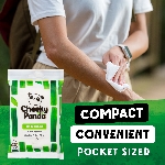 The Cheeky Panda Bambusové vlhčené ubrousky na ruce bez vůně cestovní 12 ks