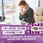 The Cheeky Panda Jednorázové bambusové kapesníky s balzámem bílé 4 vrstvé balení 64 ks