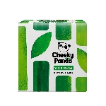 The Cheeky Panda Jednorázové bambusové kapesníky bílé 3 vrstvé balení v boxu 56 ks