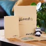 Pandoo Poznámkový blok z bambusových vláken A5 5 ks