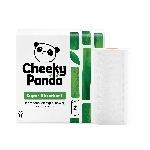 The Cheeky Panda Jednorázové bambusové kuchyňské utěrky bílé 2 vrstvé balení 2 ks