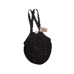 Tierra Verde Síťovka hustá z biobavlny s dlouhým uchem černá