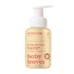 Attitude Dětská mycí pěna 2 v 1 Baby leaves s vůní hruškové šťávy 295 ml