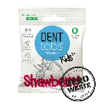 DENTTABS přírodní dětská zubní pasta v tabletách bez fluoridu jahoda 10 000 ks Zero waste balení