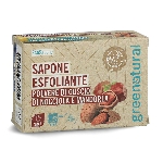 Greenatural Exfoliační mýdlo mandle a lískový ořech 100 g