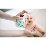 Good Bubble Dětská mycí emulze a šampón Okurka a Aloe Vera 250ml