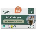 Naty BioEmbrace plenky Midi 4-9 kg ECONOMY PACK 50 ks