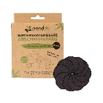 Pandoo Pratelné odličovací tamponky z bio bavlny 10ks černé