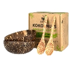 Pandoo Kokosová miska a lžíce set 2ks