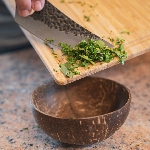 Pandoo Kokosová miska a lžíce set 2ks