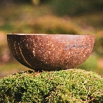 Pandoo Kokosová miska a lžíce set 2ks