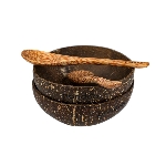 Pandoo Kokosová miska a lžíce set 2ks