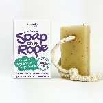 Friendly Soap přírodní mýdlo máta a mák na šnůrce 125 g