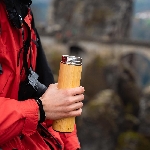 Pandoo Vakuová termoska na čaj s nerezovým sítkem 480 ml