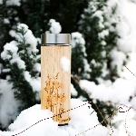 Pandoo Vakuová termoska na čaj s nerezovým sítkem 480 ml