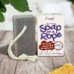 Friendly Soap přírodní mýdlo pačuli a santalové dřevo na šnůrce 125 g