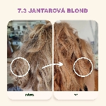 Emblica Přírodní rostlinná barva na vlasy 7.3 jantarová blond BIO 100 g