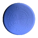 Pandoo Skládací silikonová láhev na pití 700 ml fialová