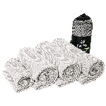 Pandoo Rychleschnoucí ručník s bambusovými vlákny s aktivním uhlím šedý S