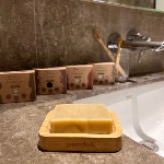 Pandoo Bambusová podložka pod mýdlo