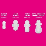 FLO Ultra tenké menstruační vložky z bio bambusu s křidélky 14 ks nočních