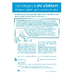UV samolepky siluety 9 ks snímatelné