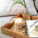 Rozvoněno Vonná svíčka Jarní probuzení 130 ml